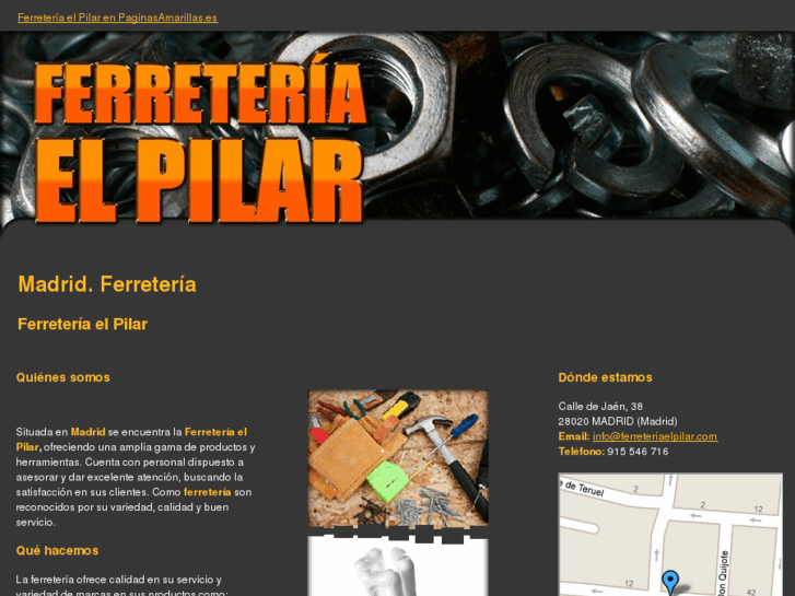 www.ferreteriaelpilar.com