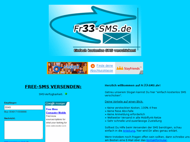 www.fr33-sms.de