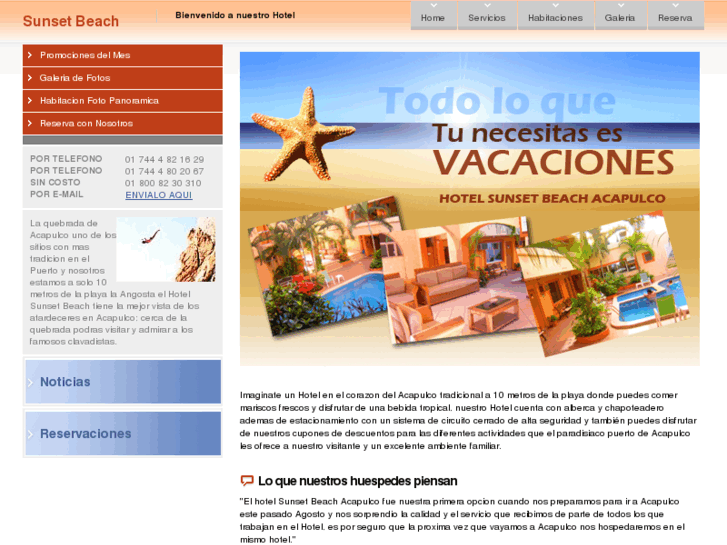 www.hotelsunsetbeachacapulco.com