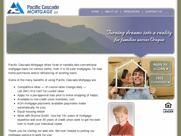 www.pacificcascademortgage.com