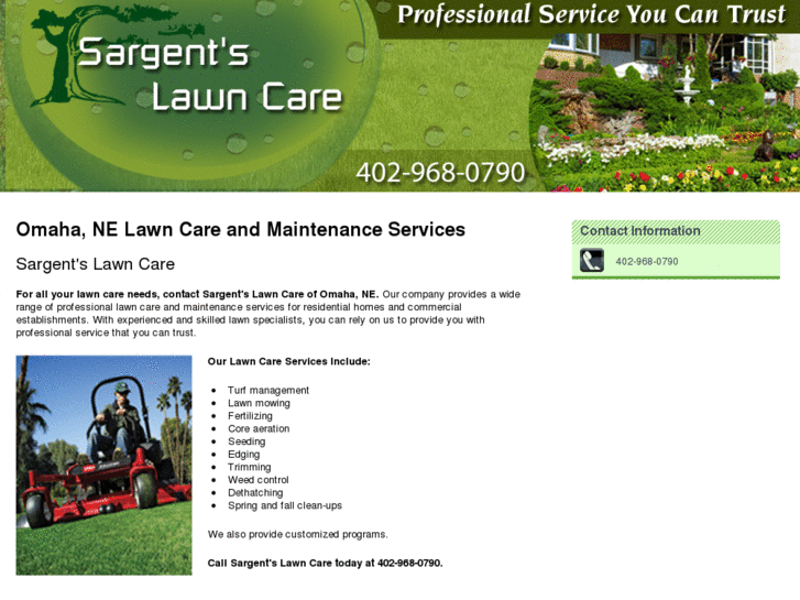 www.sargentslawncare.com