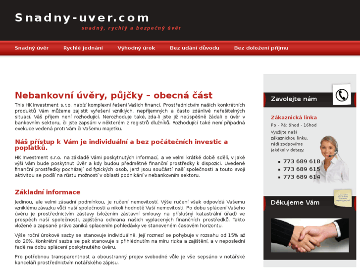 www.snadny-uver.com