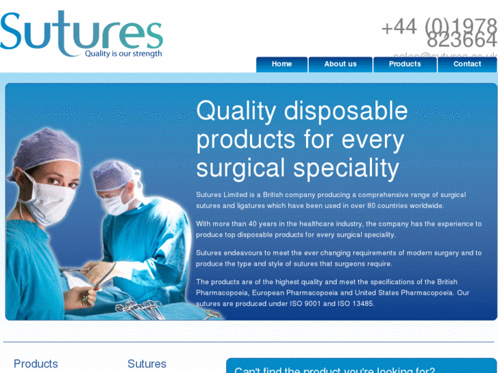 www.sutures.co.uk