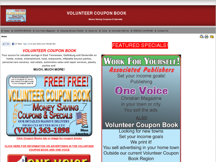 www.volunteercouponbook.com