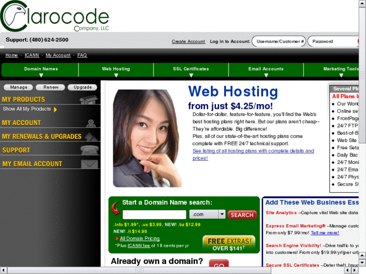 www.clarocodehosting.com