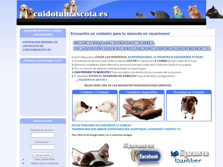 www.cuidotumascota.es