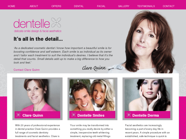 www.dentelle.co.uk