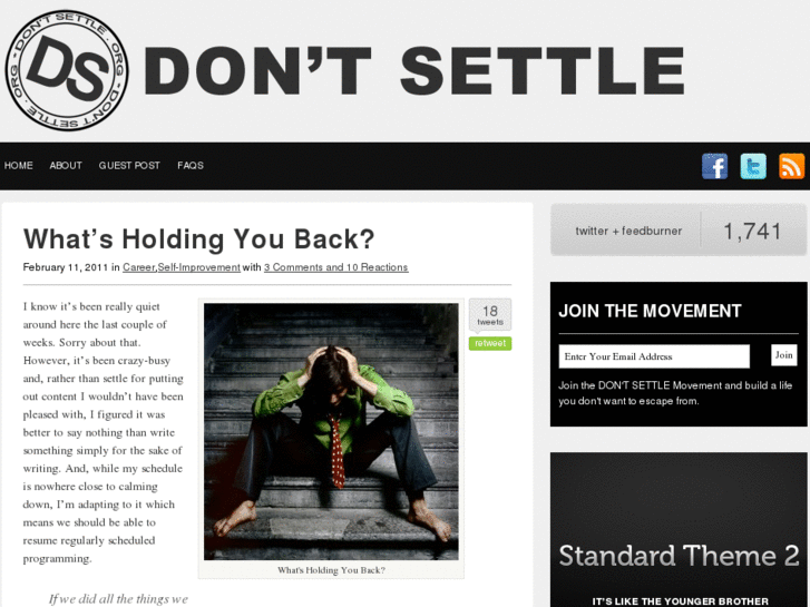 www.dontsettle.org