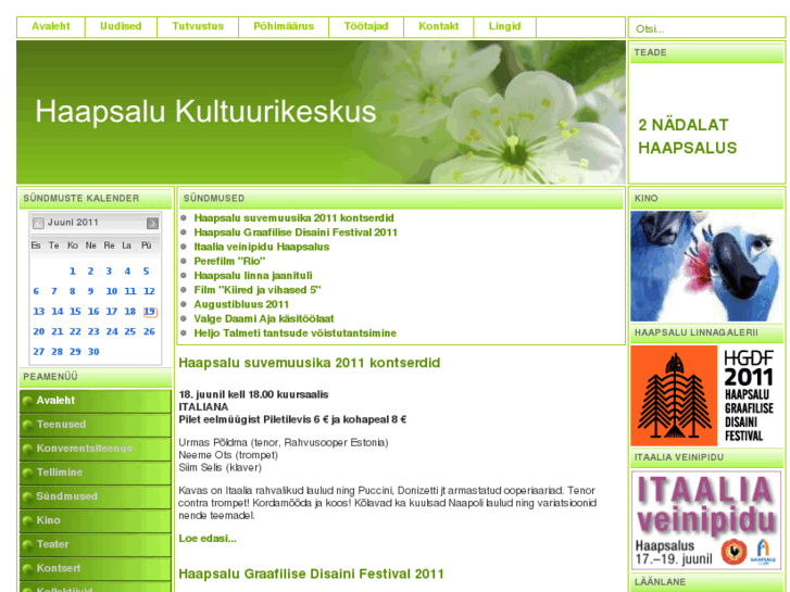 www.kultuurimaja.ee