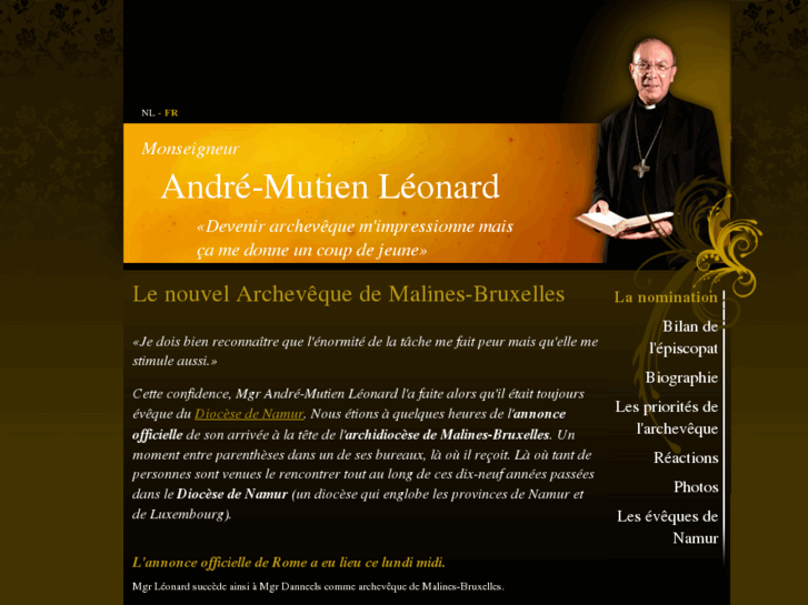 www.monseigneur-leonard.be