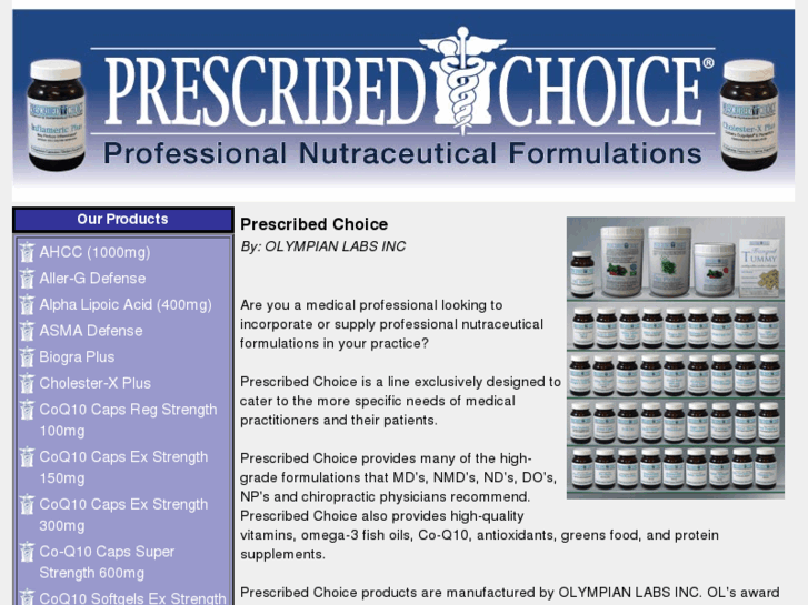 www.prescribed-choice.com