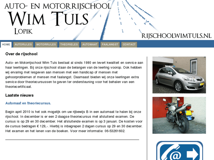 www.rijschoolwimtuls.nl