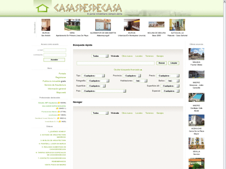 www.casasdesdecasa.com