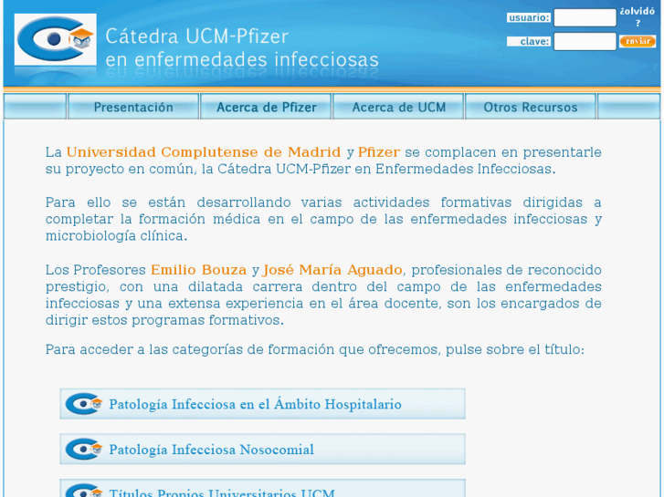 www.catedrainfecciosasucm-pfizer.es