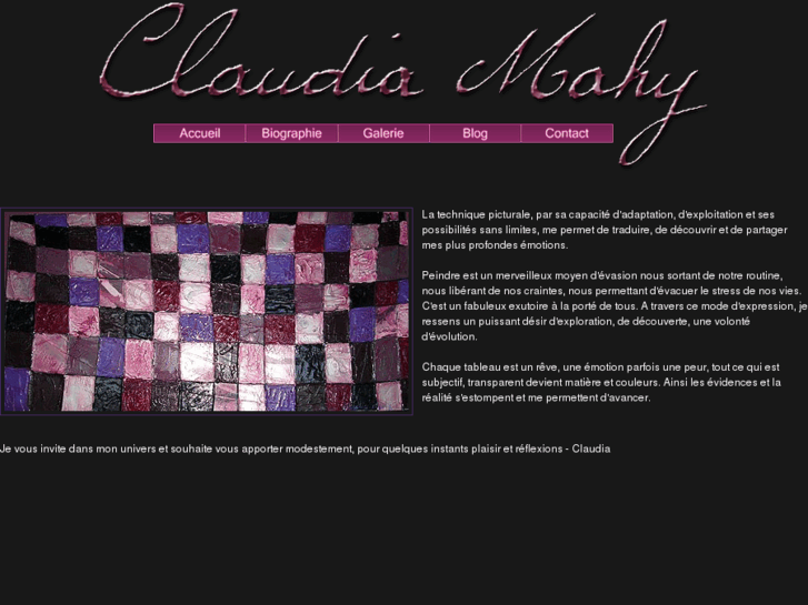 www.claudiamahy.com