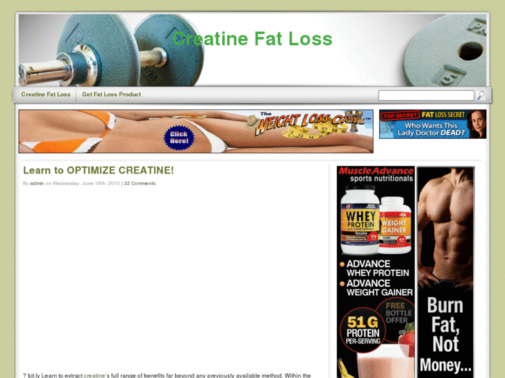 www.creatinefatloss.org