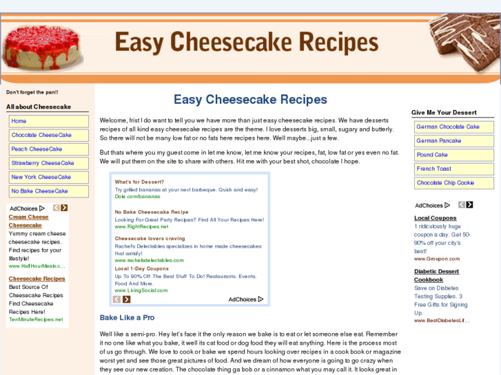 www.easy-cheesecake-recipes.com