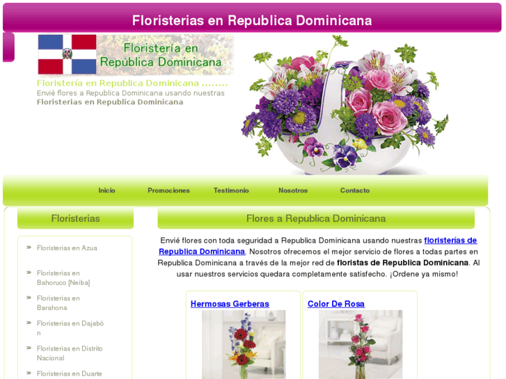 www.floristeriaenrepublicadominicana.com