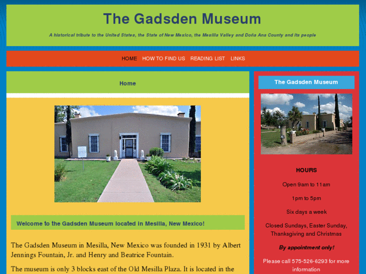 www.gadsdenmuseum.org