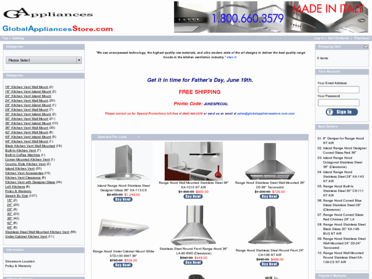 www.globalappliancesstore.com