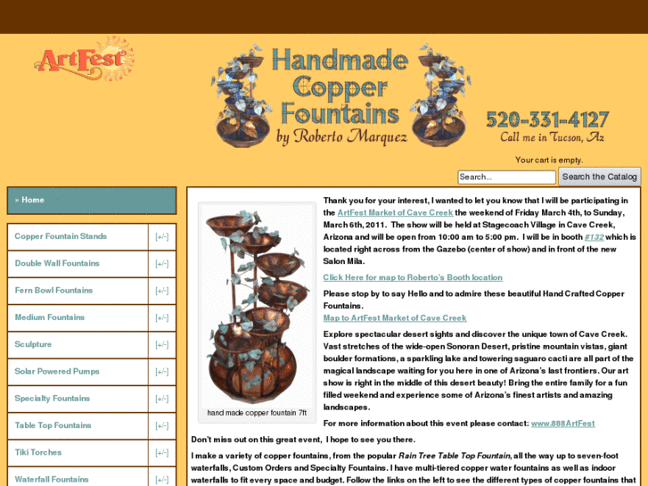 www.handmadecopperfountain.com