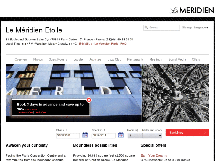 www.lemeridien-etoile.com