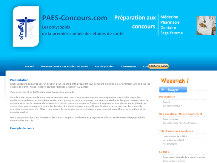 www.paes-concours.com