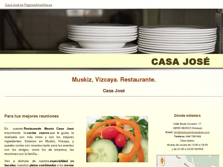 www.restaurantecasajose.com