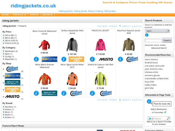 www.ridingjackets.co.uk