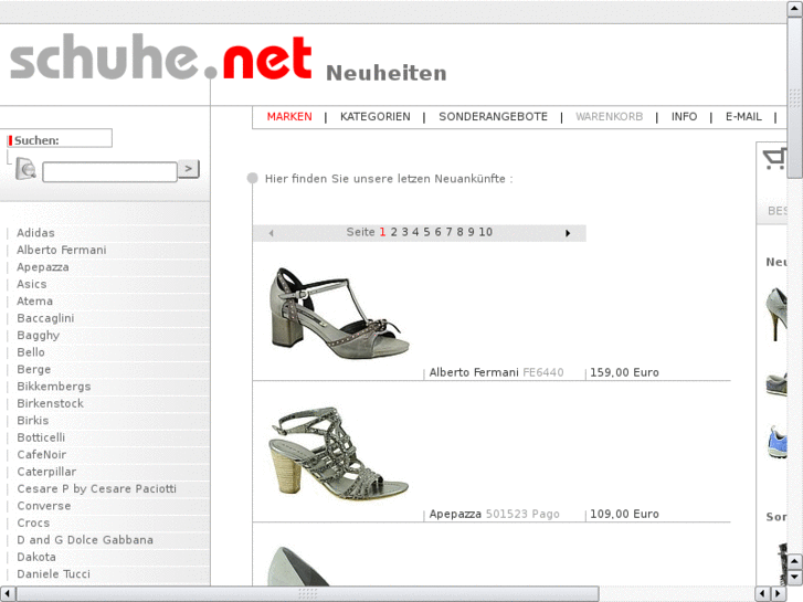 www.schuhenet.de