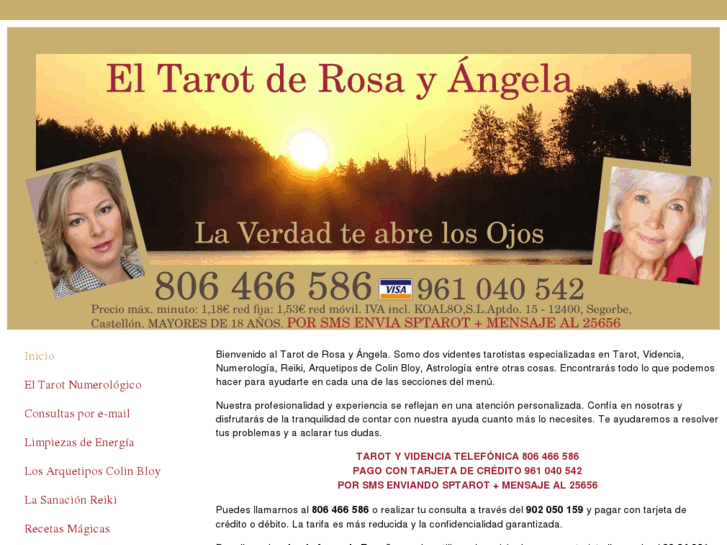 www.tarotrosayangela.com