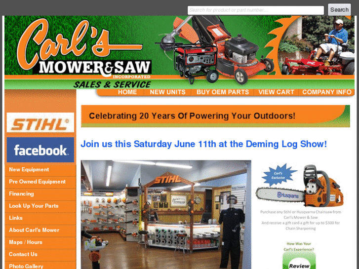 www.carlsmowerandsaw.com