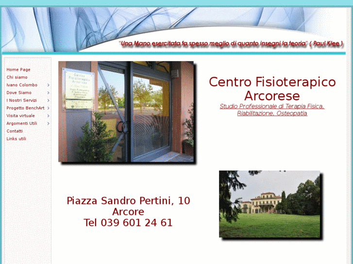 www.centrofisioterapicoarcorese.it