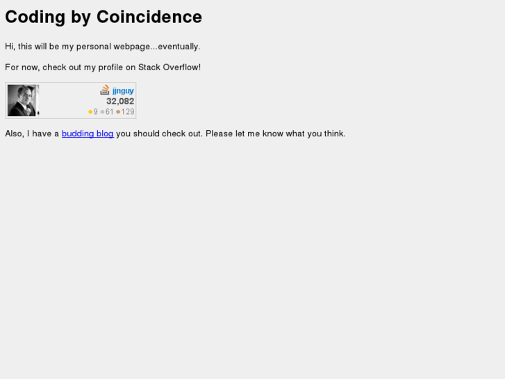 www.codingbycoincidence.com