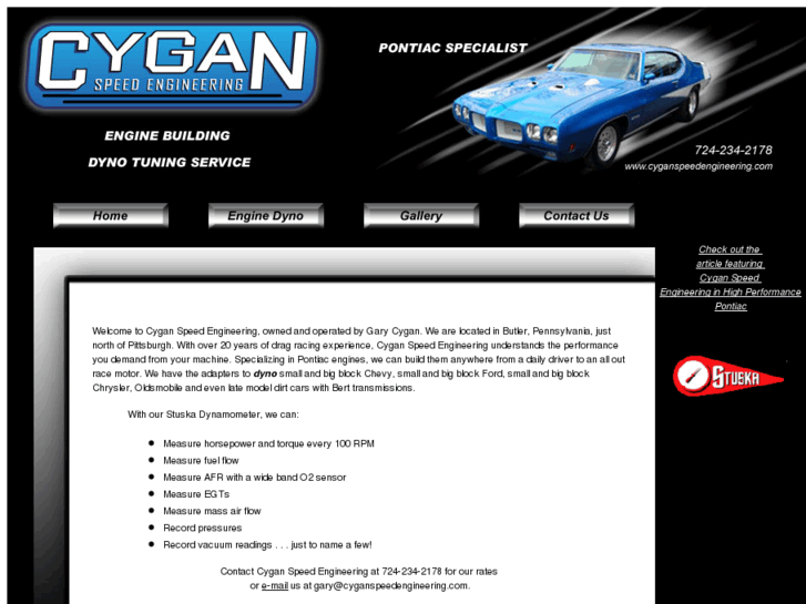 www.cyganspeedengineering.com