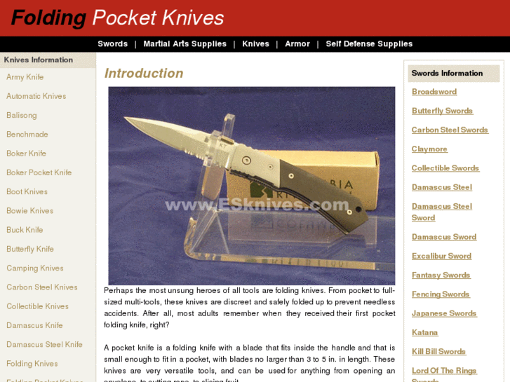 www.foldingpocketknives.net