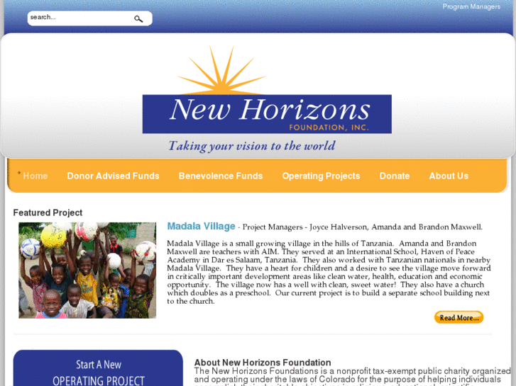 www.newhorizonsfoundation.net