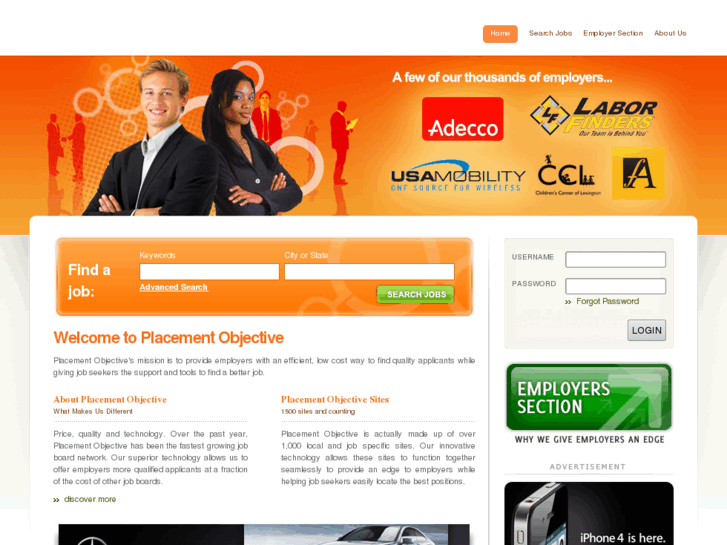 www.placementobjective.com