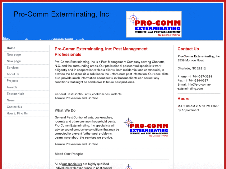 www.pro-comm-exterminating.com