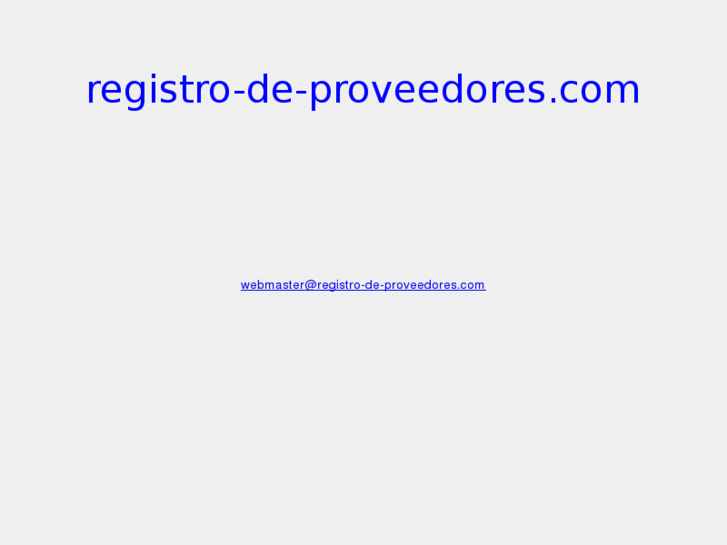 www.registro-de-proveedores.com