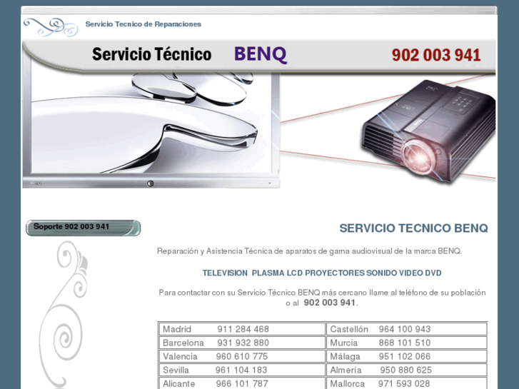 www.servicio-tecnicobenq.es