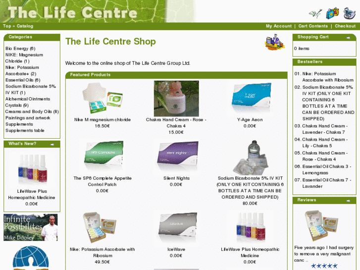 www.thelifecentreshop.com