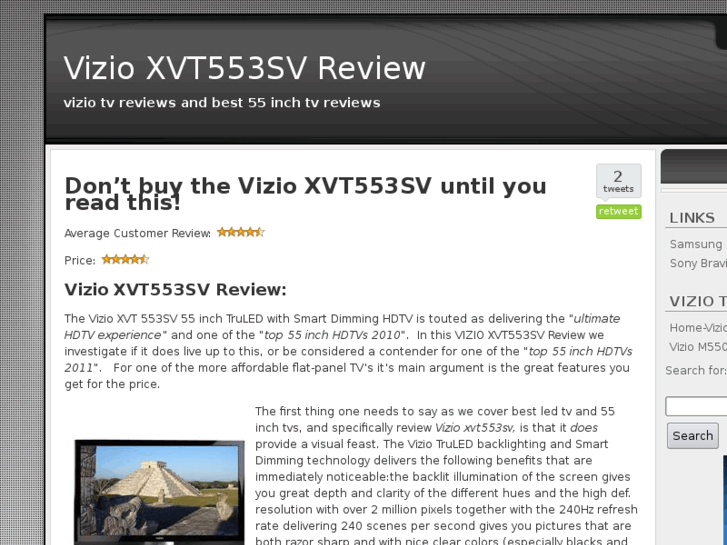 www.vizioxvt553svreview.org