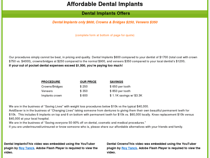 www.affordable-dental-implants.com