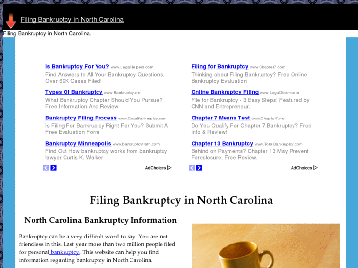 www.filingbankruptcyinnorthcarolina.com