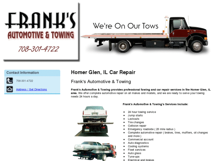 www.franksautoandtowing.com