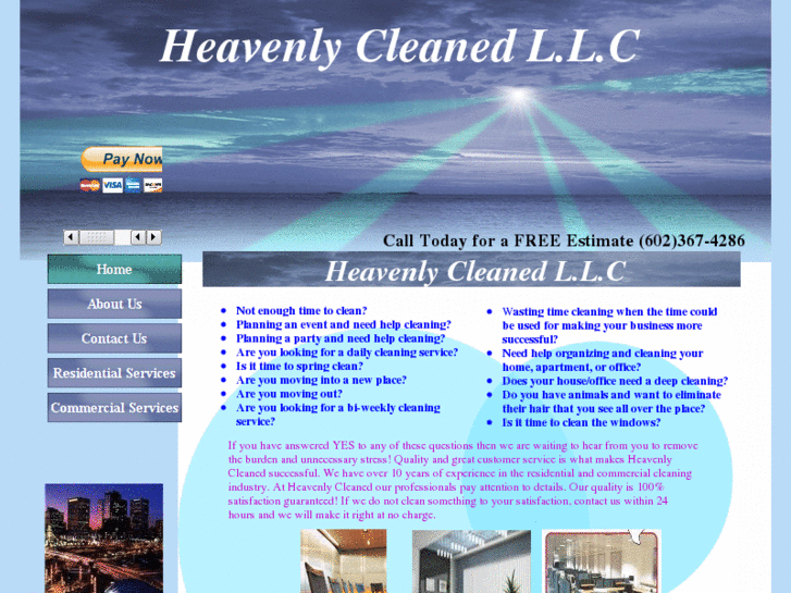 www.heavenlycleanedllc.com