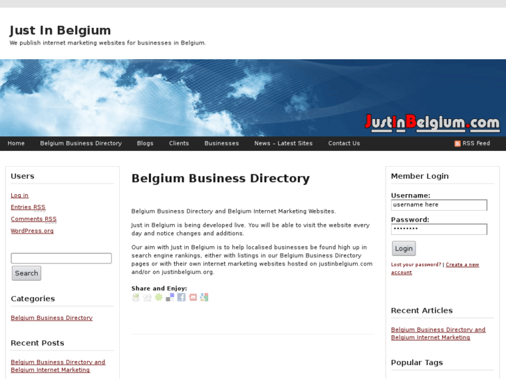 www.justinbelgium.com