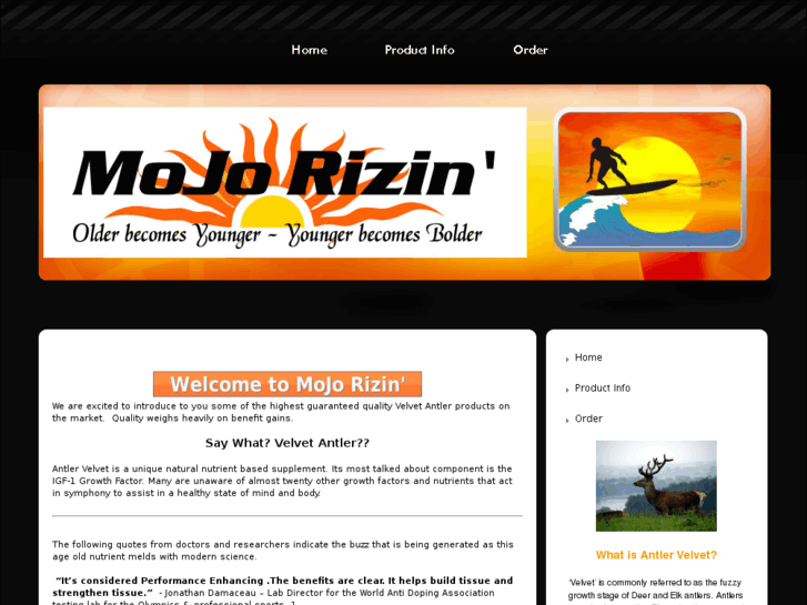 www.mojo-rizin-premium-antler-velvet.com