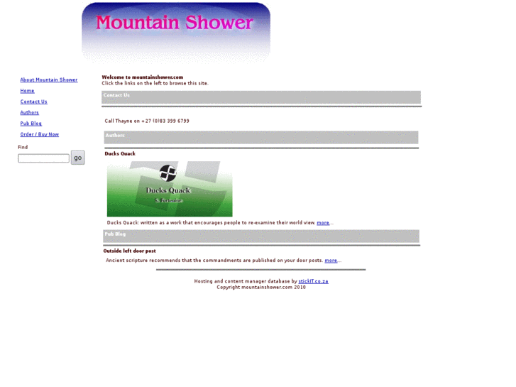 www.mountainshower.com